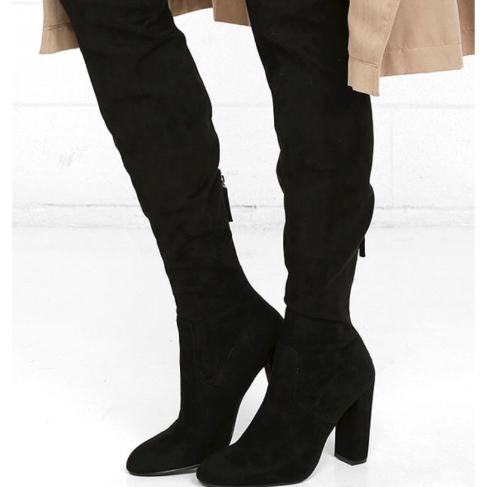 STEVE MADDEN OTK EMOTION BOOTS 8.5